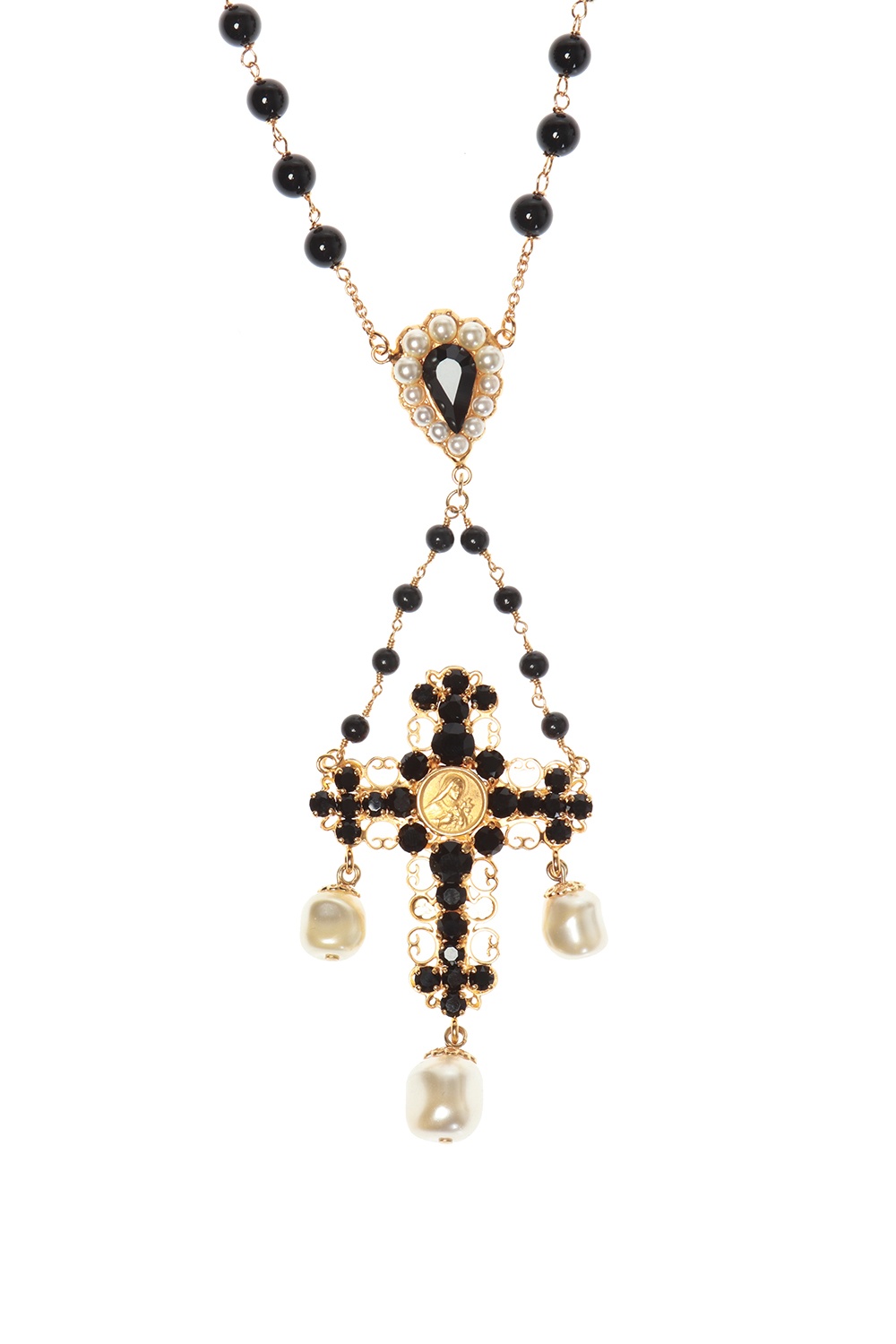 Dolce gabbana cross on sale necklace